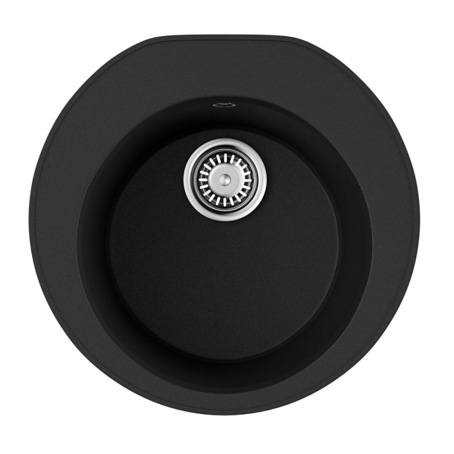 Кухонная мойка Omoikiri Miya 4993502 55R BL, 50 см, tetogranit, черный
