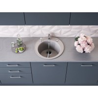 Кухонная мойка Omoikiri Miya 4993504 55R BE, 50 см, tetogranit, ваниль