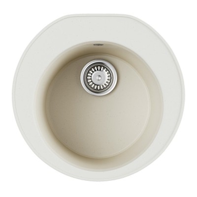 Кухонная мойка Omoikiri Miya 4993506 55R WH, 50 см, tetogranit, белый