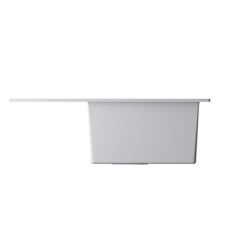Кухонная мойка Omoikiri Daisen 65T-WH 4993514, 65 см, цвет белый