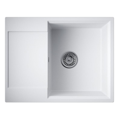 Кухонная мойка Omoikiri Daisen 65T-WH 4993514, 65 см, цвет белый
