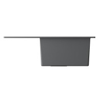 Кухонная мойка Omoikiri Daisen 65T-PL 4993517, 65 см, tetogranit, цвет платина