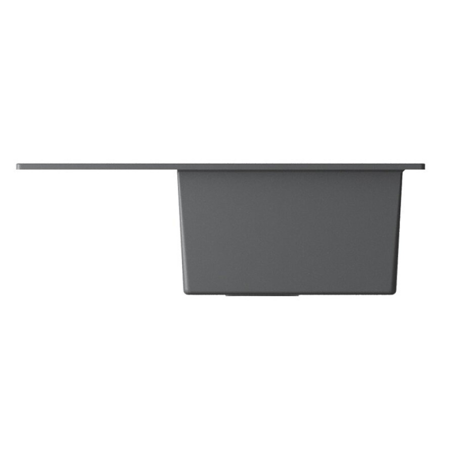 Кухонная мойка Omoikiri Daisen 65T-PL 4993517, 65 см, tetogranit, цвет платина