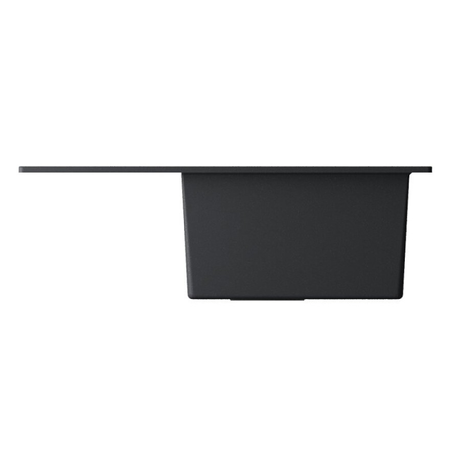 Кухонная мойка Omoikiri Daisen 65T-BL 4993519, 65 см, tetogranit, цвет черный