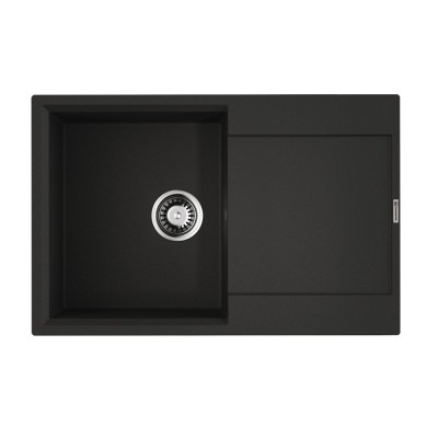 Мойка кухонная Omoikiri Daisen 4993527 78T-BL, 78 см, tetogranit, черный