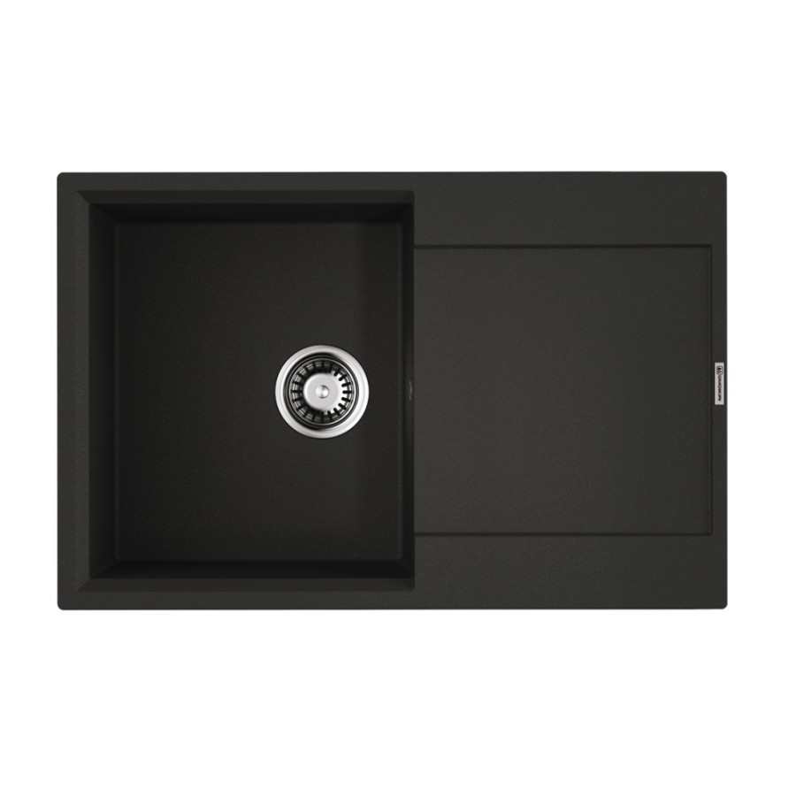 Мойка кухонная Omoikiri Daisen 4993527 78T-BL, 78 см, tetogranit, черный