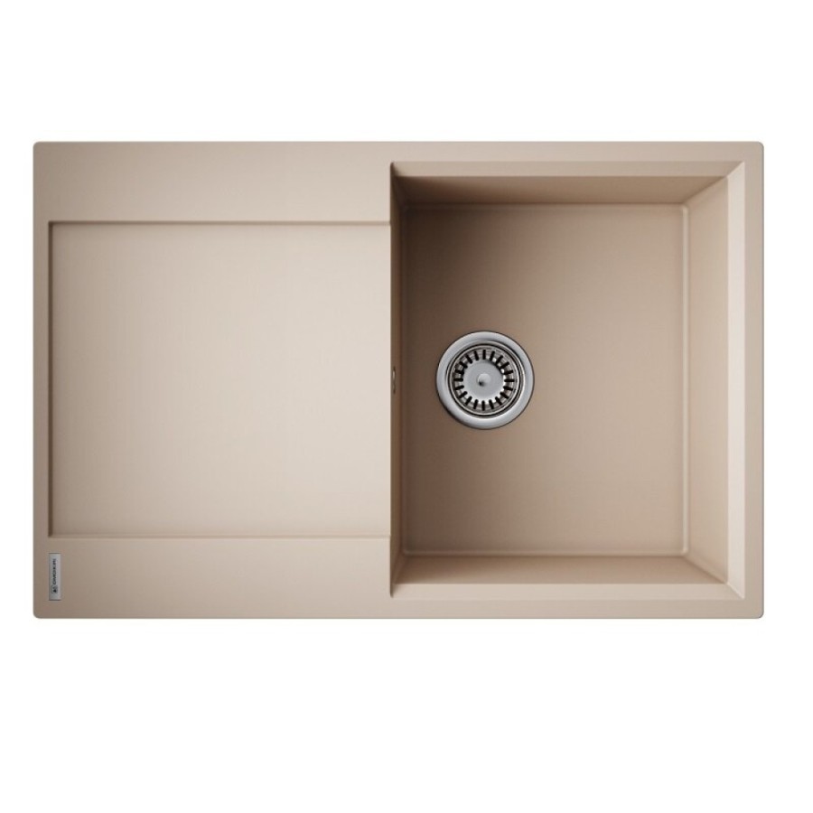 Кухонная мойка Omoikiri Daisen 78T-SA 4993528, 78 см, tetogranit, цвет бежевый