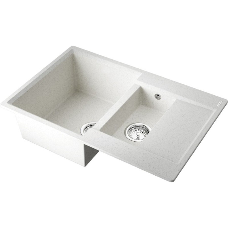 Кухонная мойка Omoikiri Daisen 78-2T-EV 4993532, 78 см, tetogranit, цвет эверест