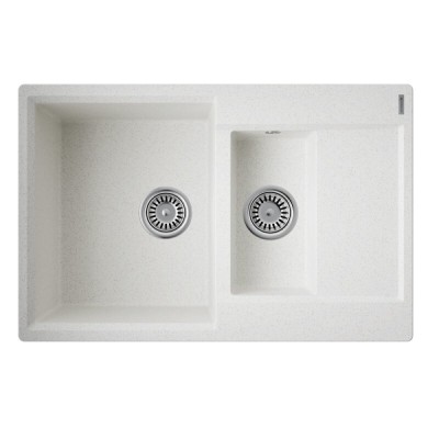Кухонная мойка Omoikiri Daisen 78-2T-EV 4993532, 78 см, tetogranit, цвет эверест