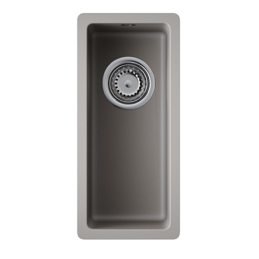 Мойка кухонная Omoikiri Bosen 20-U-GR, 4993537, 20 см, tetogranit, цвет leningrad grey