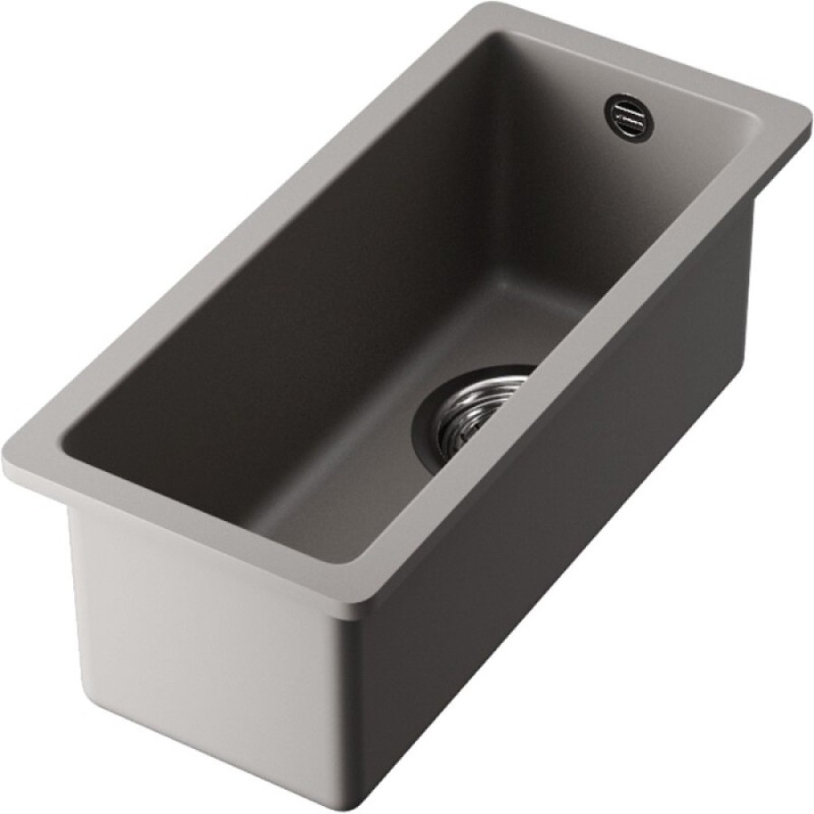 Мойка кухонная Omoikiri Bosen 20-U-GR, 4993537, 20 см, tetogranit, цвет leningrad grey