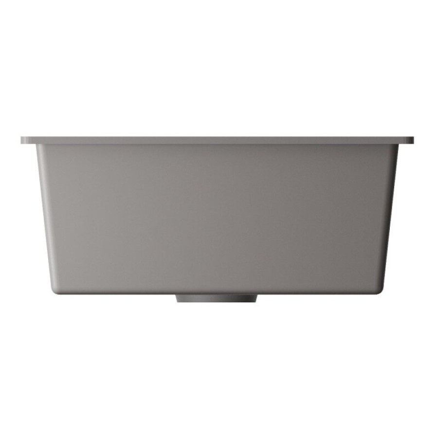 Мойка кухонная Omoikiri Bosen 54-U-GR 4993539, 54 см, tetogranit, цвет leningrad grey