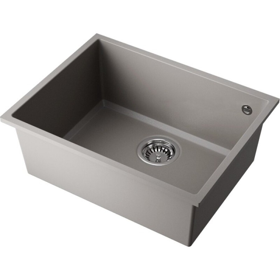 Кухонная мойка Omoikiri Tedori 54-U 4993540, 55 см, tetogranit, цвет leningrad grey
