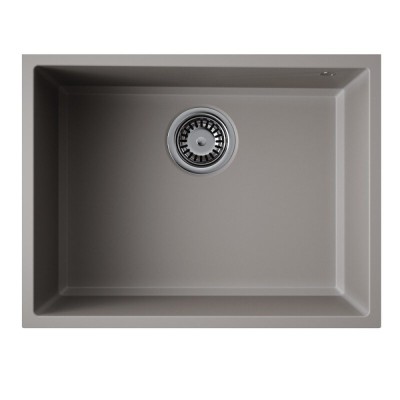 Кухонная мойка Omoikiri Tedori 54-U 4993540, 55 см, tetogranit, цвет leningrad grey