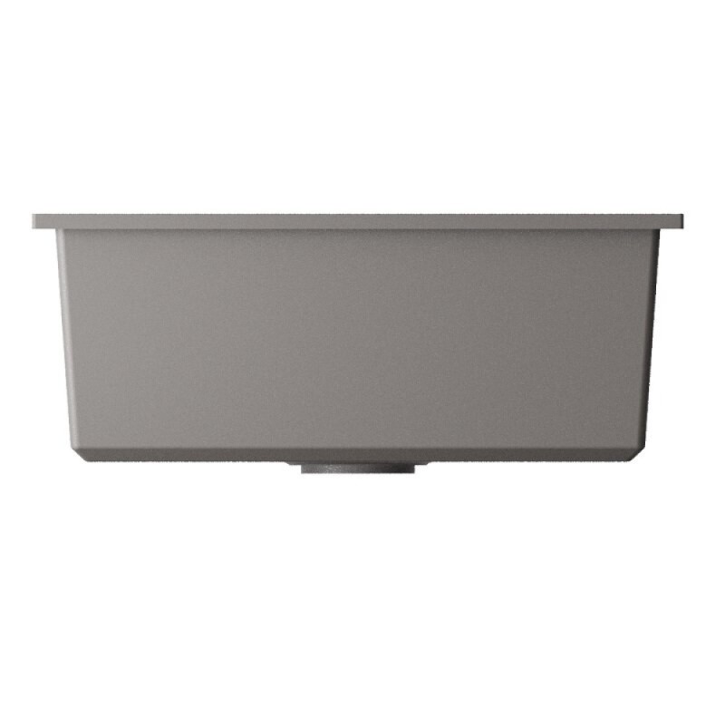 Кухонная мойка Omoikiri Tedori 54-U 4993540, 55 см, tetogranit, цвет leningrad grey