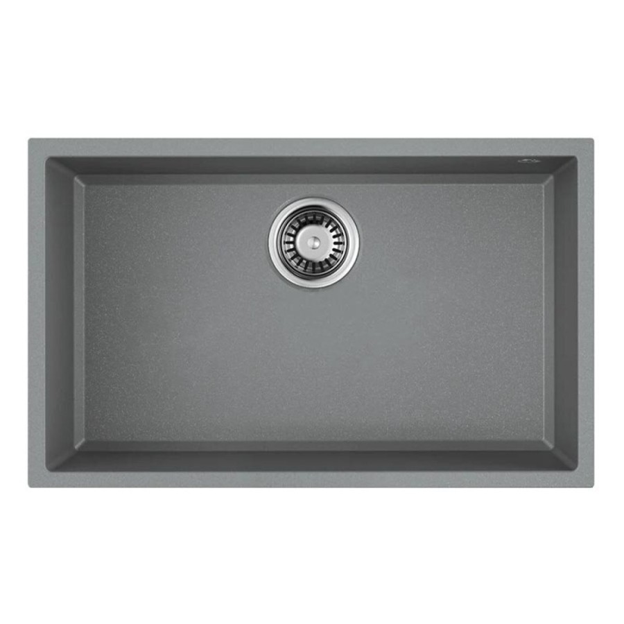 Мойка кухонная Omoikiri Tedori 66-U-GR 4993541, 66 см, tetogranit, leningrad grey