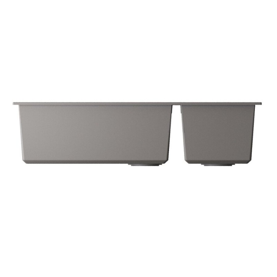 Кухонная мойка Omoikiri Tedori 85-2-U 4993542, 85 см, tetogranit, цвет leningrad grey