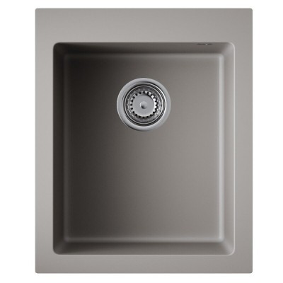 Мойка кухонная Omoikiri Bosen 41-GR 4993543, 41 см, tetogranit, цвет leningrad grey