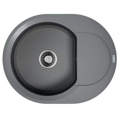 Мойка кухонная Omoikiri Sakaime 60E-EV 4993544, 60 см, artgranit, Leningrad grey