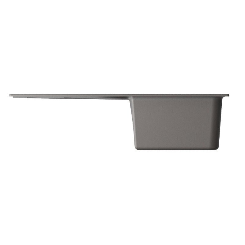 Кухонная мойка Omoikiri Yasugata 4993546, 86 см, tetogranit, цвет leningrad grey