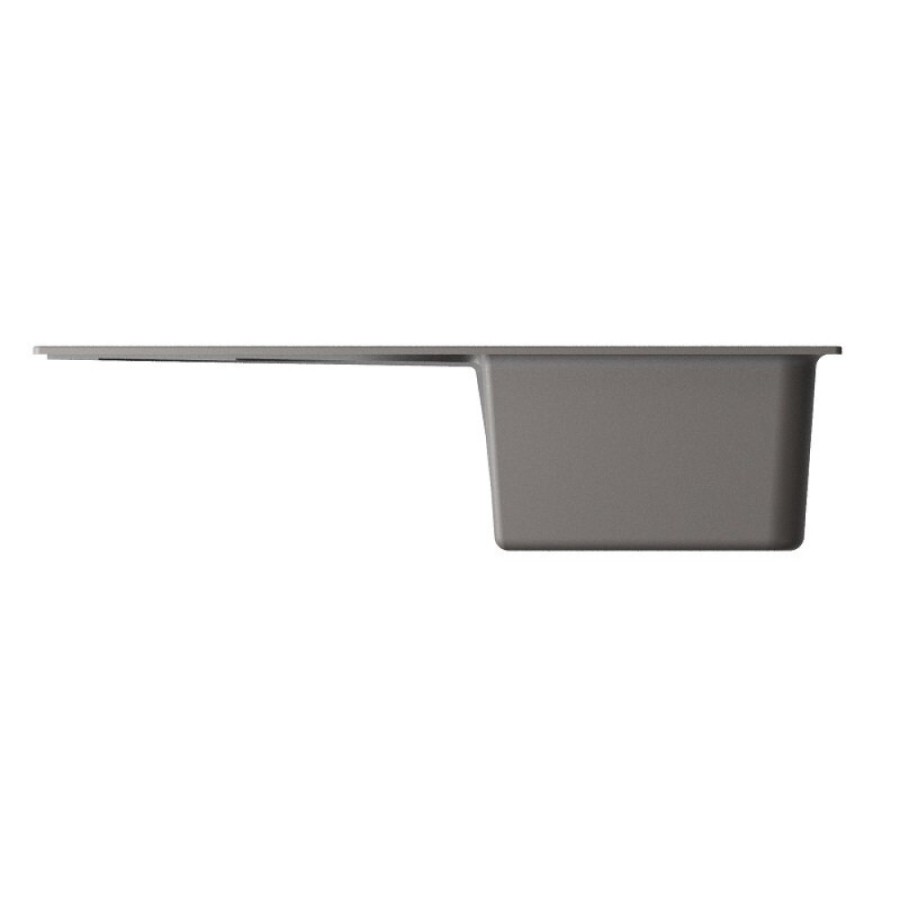 Кухонная мойка Omoikiri Yasugata 4993546, 86 см, tetogranit, цвет leningrad grey