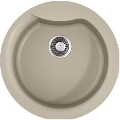 Мойка кухонная Omoikiri Yasugata 48R-GR 4993547, 48.5 см, tetogranit, Leningrad grey