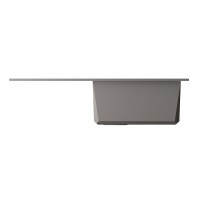 Кухонная мойка Omoikiri Sakaime 78-GR 4993548, 78 см, tetogranit, цвет leningrad grey