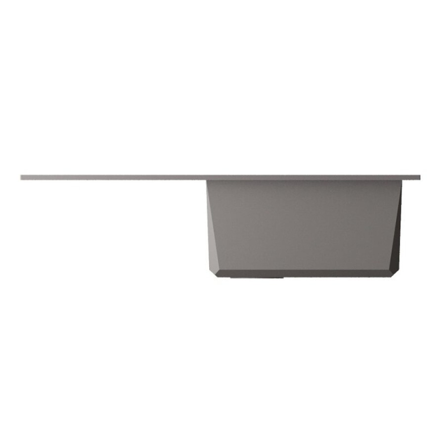 Кухонная мойка Omoikiri Sakaime 78-GR 4993548, 78 см, tetogranit, цвет leningrad grey