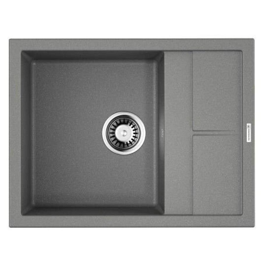 Мойка кухонная Omoikiri Sumi 65-GR 4993549, 65 см, tetogranit, leningrad grey