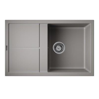 Кухонная мойка Omoikiri Sumi 4993552, 79 см, tetogranit, цвет leningrad grey