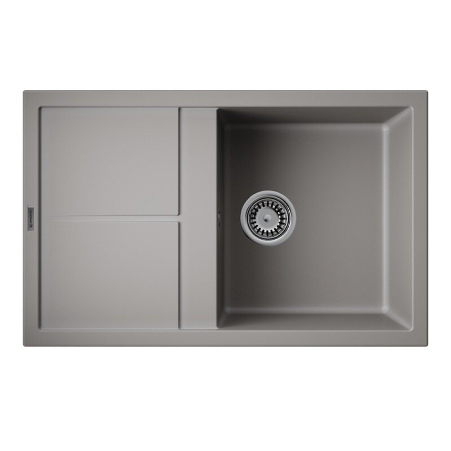 Кухонная мойка Omoikiri Sumi 4993552, 79 см, tetogranit, цвет leningrad grey