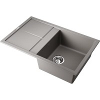 Кухонная мойка Omoikiri Sumi 4993552, 79 см, tetogranit, цвет leningrad grey