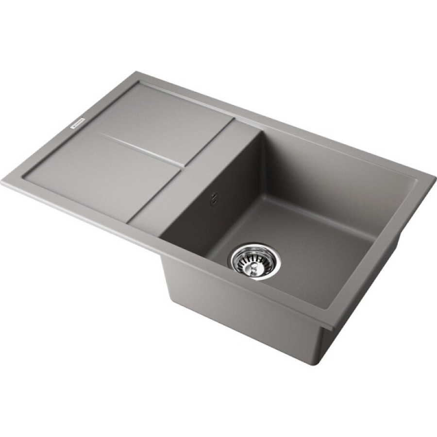 Кухонная мойка Omoikiri Sumi 4993552, 79 см, tetogranit, цвет leningrad grey