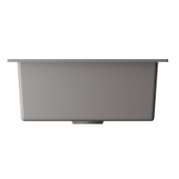 Мойка кухонная Omoikiri Bosen 57-ES 4993556, 57 см, tetogranit, цвет leningrad grey