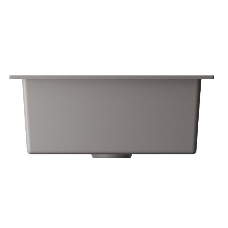 Мойка кухонная Omoikiri Bosen 57-ES 4993556, 57 см, tetogranit, цвет leningrad grey