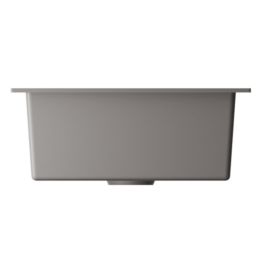 Мойка кухонная Omoikiri Bosen 57-ES 4993556, 57 см, tetogranit, цвет leningrad grey