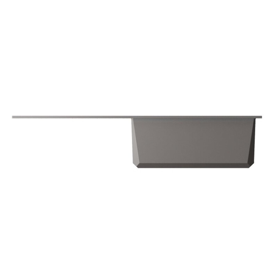 Кухонная мойка Omoikiri Sakaime 100-GR 4993561, 100 см, tetogranit, цвет leningrad grey