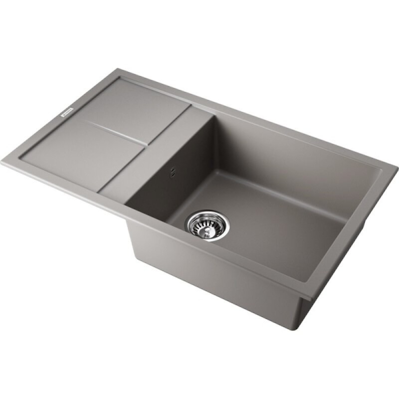 Кухонная мойка Omoikiri Sumi 4993564, 86 см, tetogranit, цвет leningrad grey
