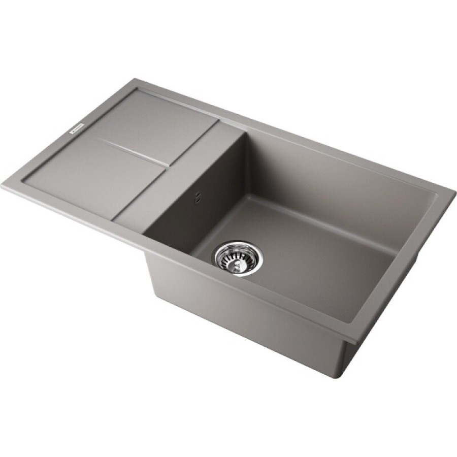 Кухонная мойка Omoikiri Sumi 4993564, 86 см, tetogranit, цвет leningrad grey