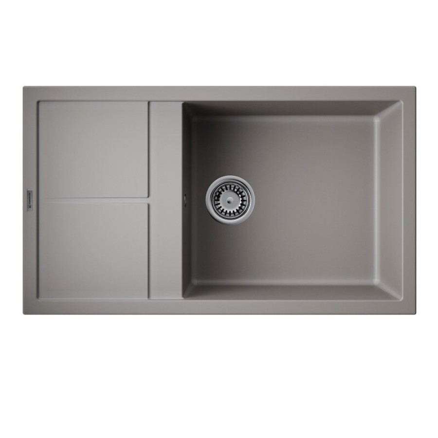 Кухонная мойка Omoikiri Sumi 4993564, 86 см, tetogranit, цвет leningrad grey