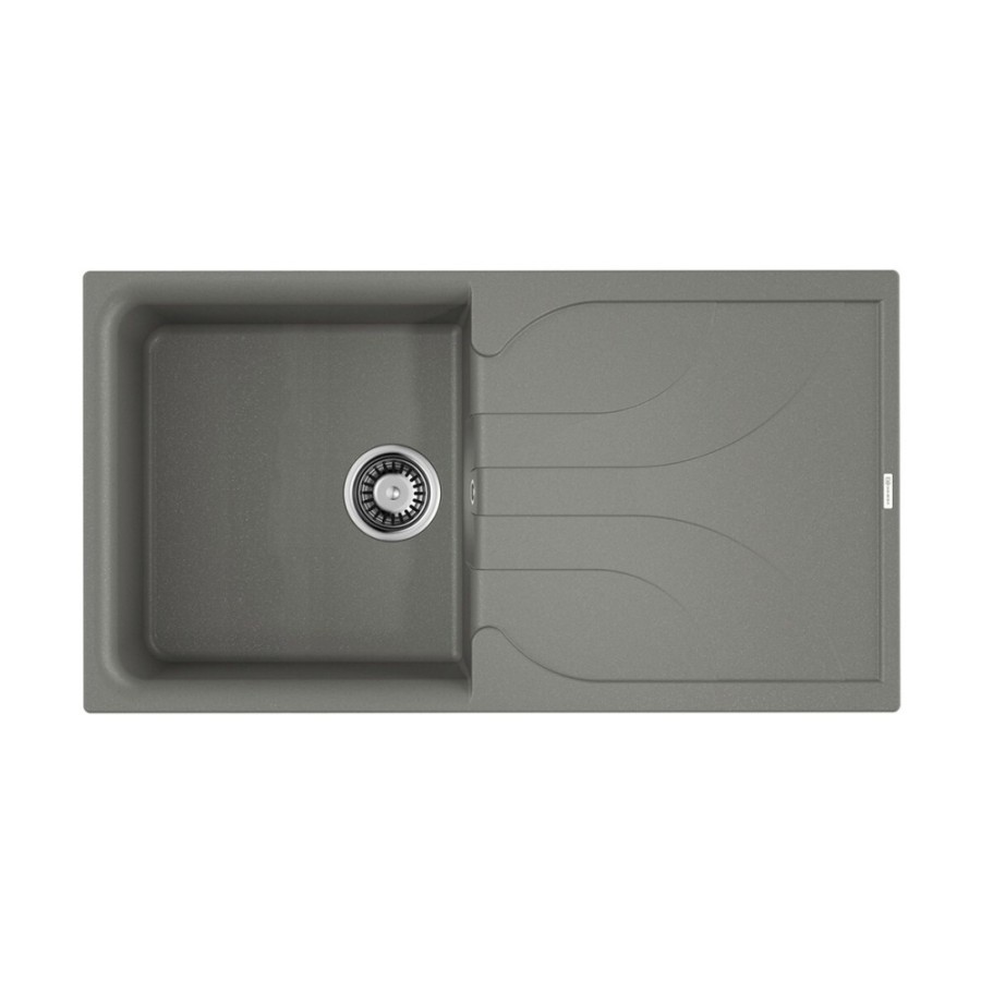 Мойка кухонная Omoikiri Yasugata 100-GR 4993568, 100 см, tetogranit, leningrad grey