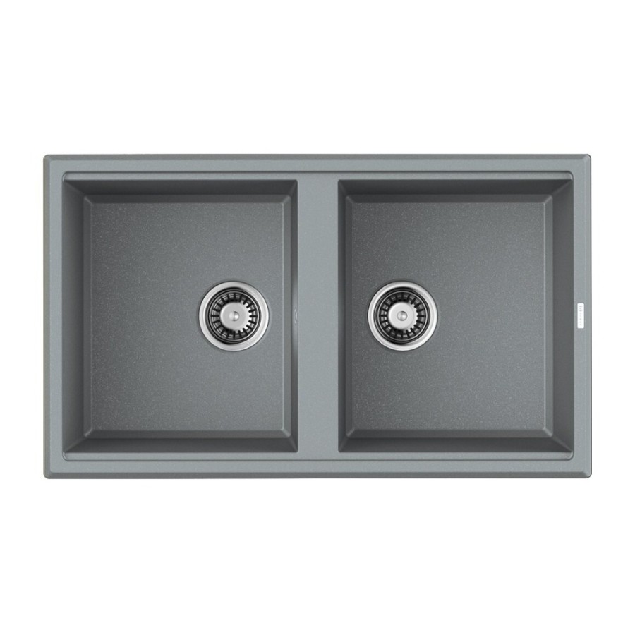 Мойка кухонная Omoikiri Tedori 86-2-GR 4993572, 86 см, tetogranit, leningrad grey