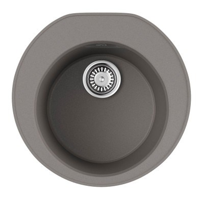 Кухонная мойка Omoikiri Miya 4993582 55R GR, 50 см, tetogranit, серый (leningrad grey)