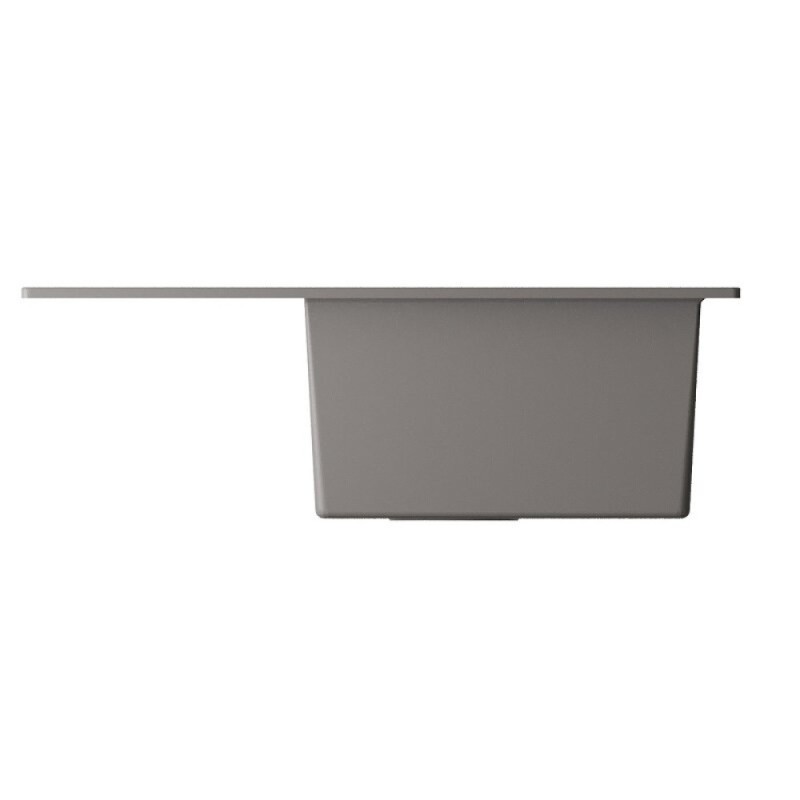 Кухонная мойка Omoikiri Daisen 65T-GR 4993583, 65 см, tetogranit, цвет leningrad grey