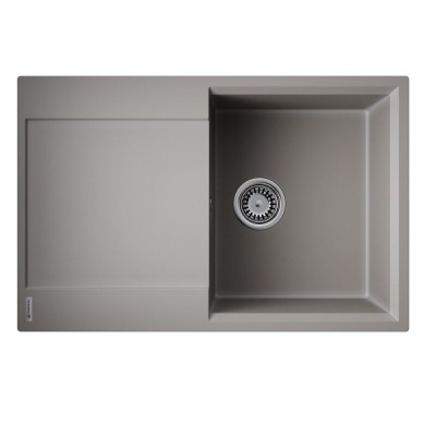 Кухонная мойка Omoikiri Daisen 78T-GR 4993584, 78 см, tetogranit, цвет leningrad grey