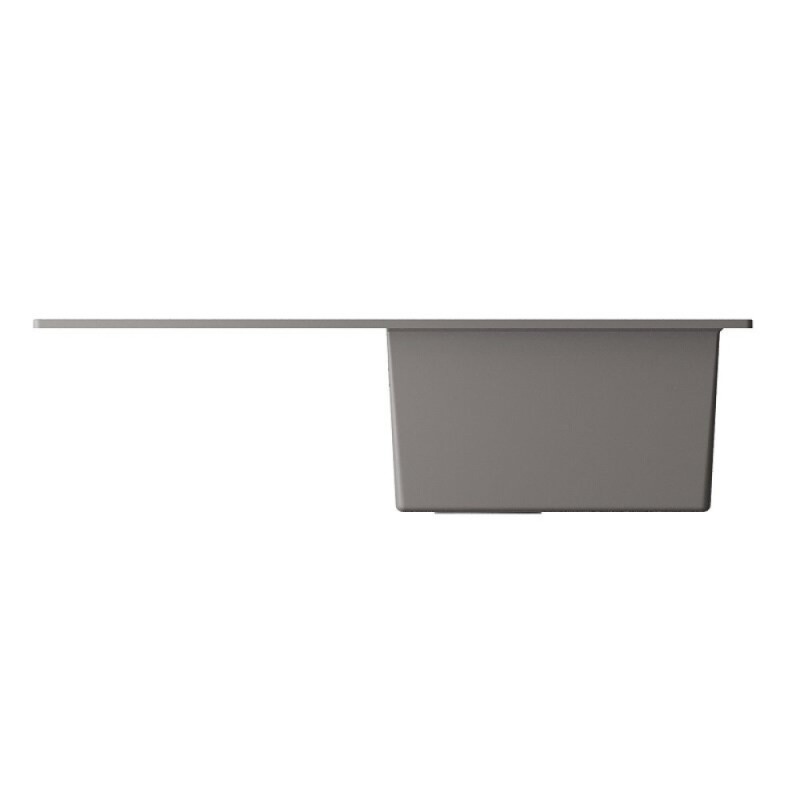 Кухонная мойка Omoikiri Daisen 78T-GR 4993584, 78 см, tetogranit, цвет leningrad grey
