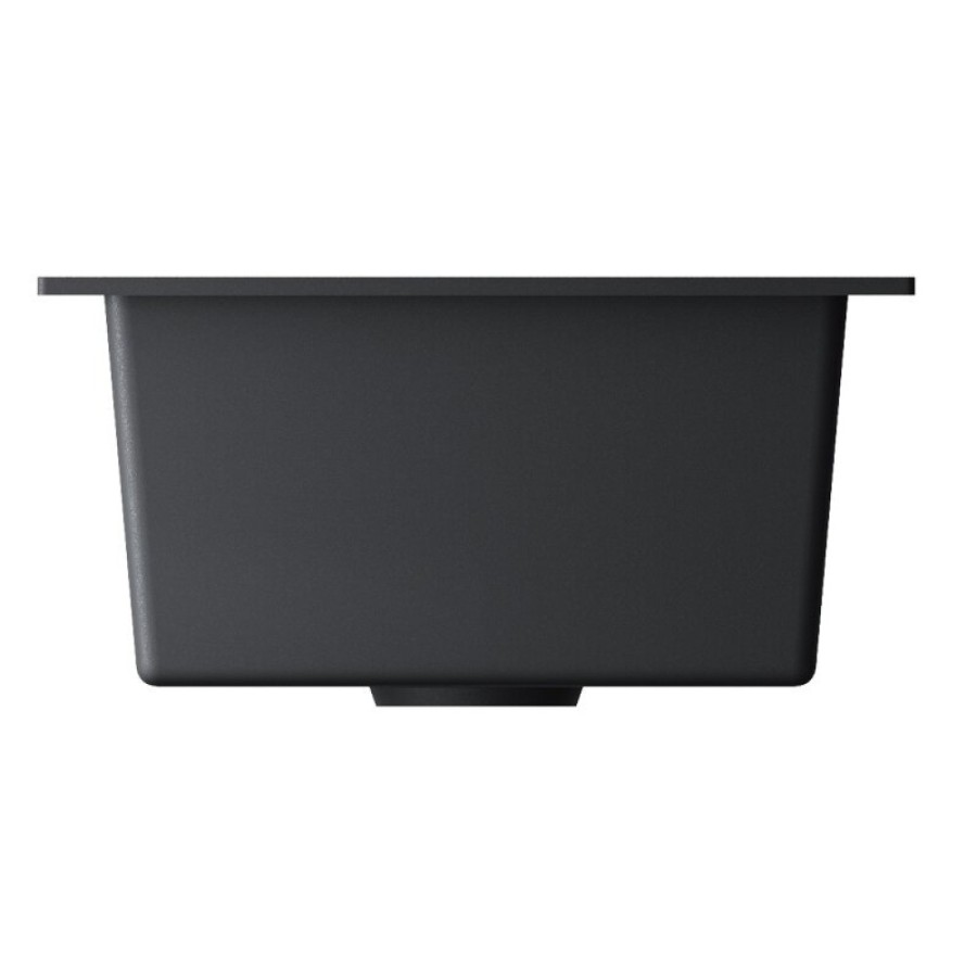 Мойка кухонная Omoikiri Bosen 47-BL 4993586, 47 см, tetogranit, цвет черный