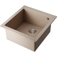 Мойка кухонная Omoikiri Bosen 47-SA 4993588, 47 см, tetogranit, цвет бежевый