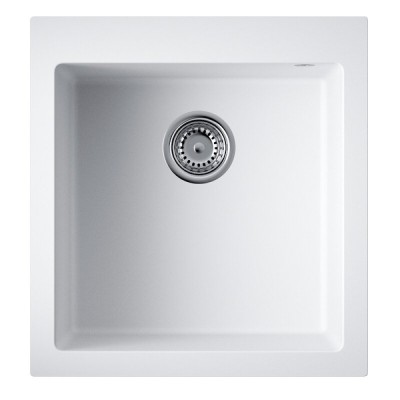 Мойка кухонная Omoikiri Bosen 47-SA 4993589, 47 см, tetogranit, цвет белый