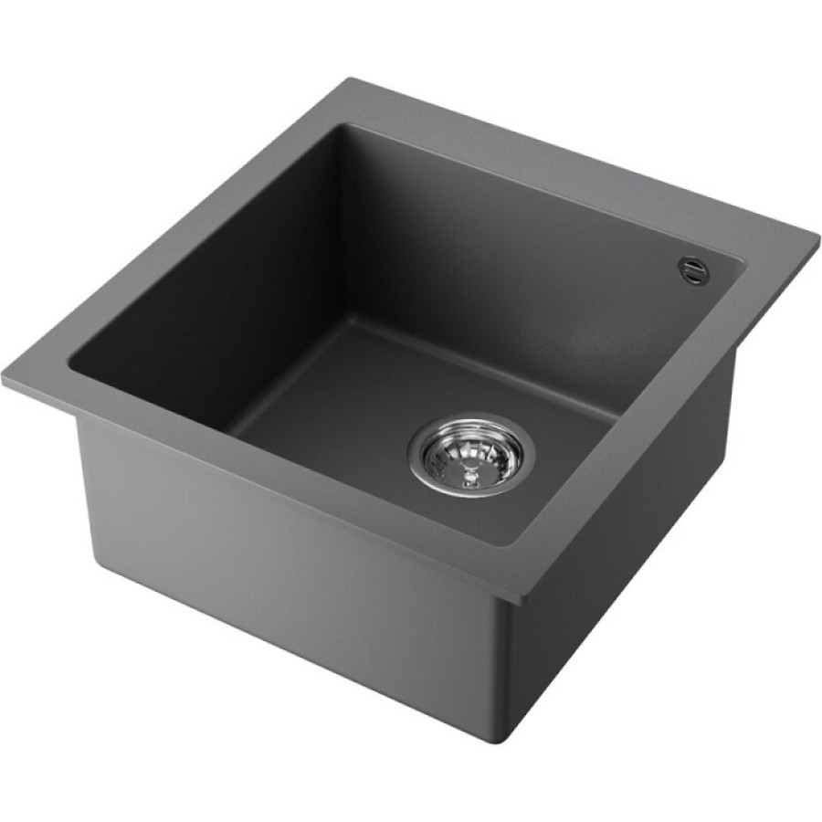 Мойка кухонная Omoikiri Bosen 47-PL 4993591, 47 см, tetogranit, цвет платина